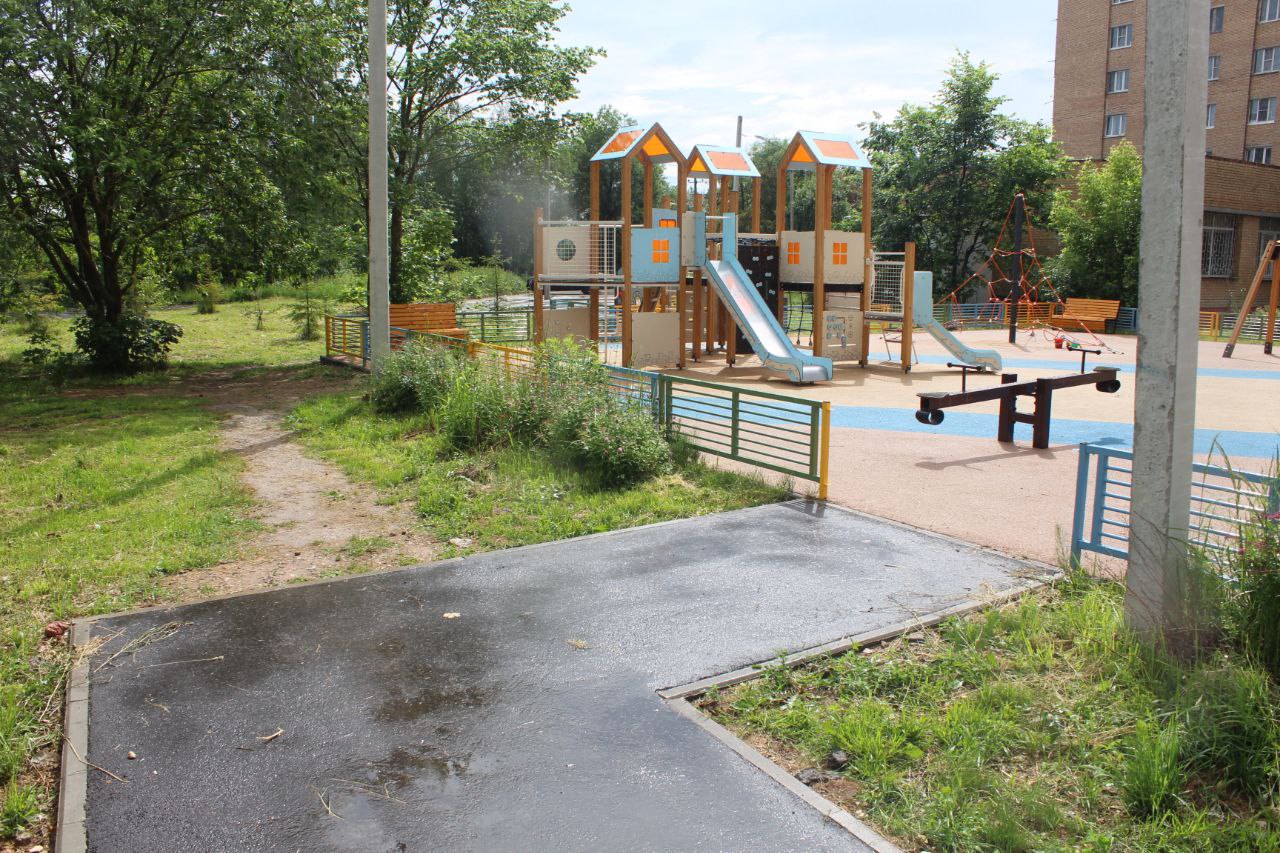 Повторный обход подведомственной территории по адресу Окружной проезд, возле дома №10