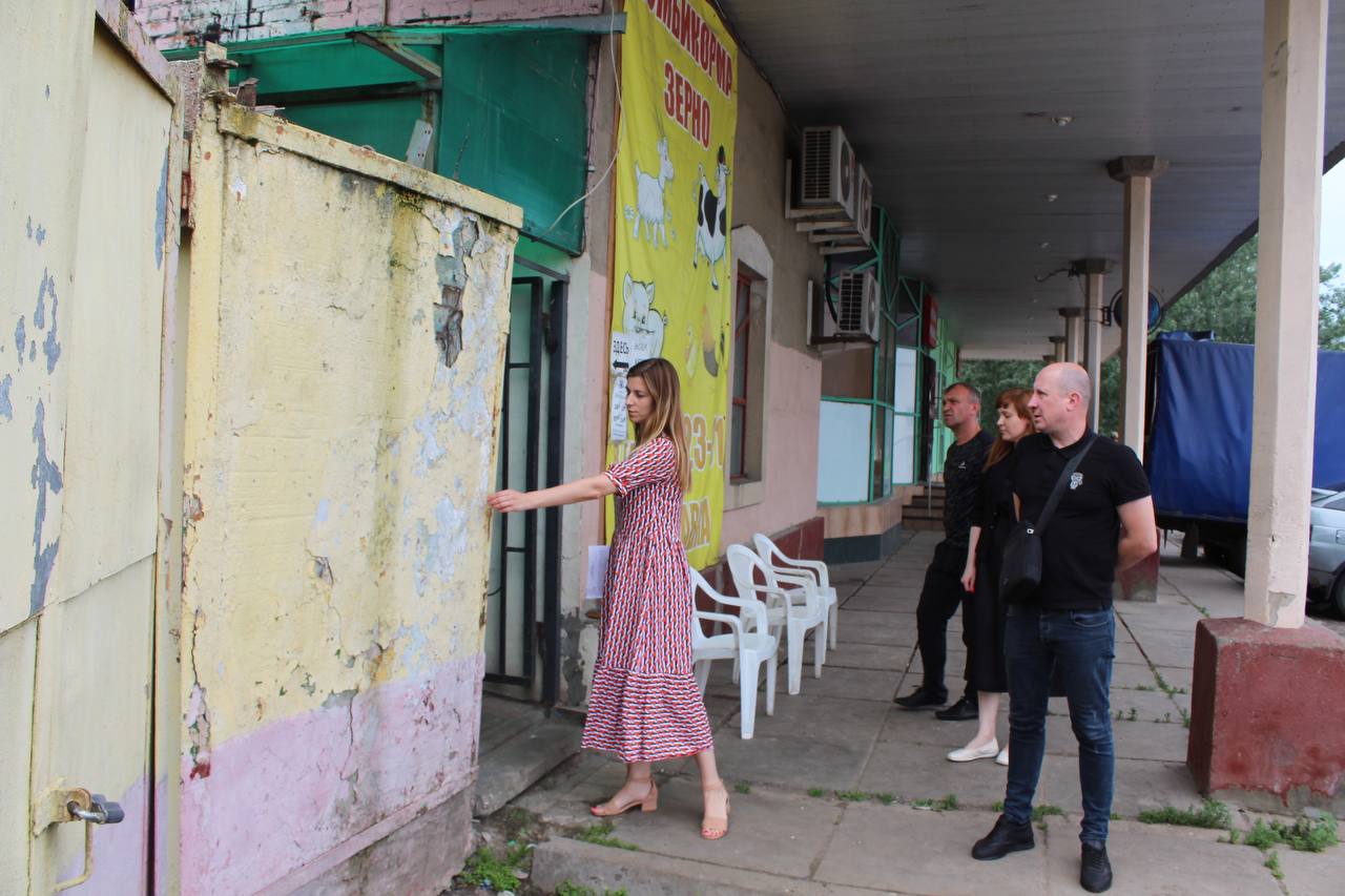 Осмотр торговых объектов, расположенных на территории Фрязино