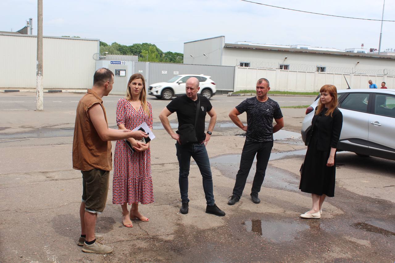 Осмотр торговых объектов, расположенных на территории Фрязино