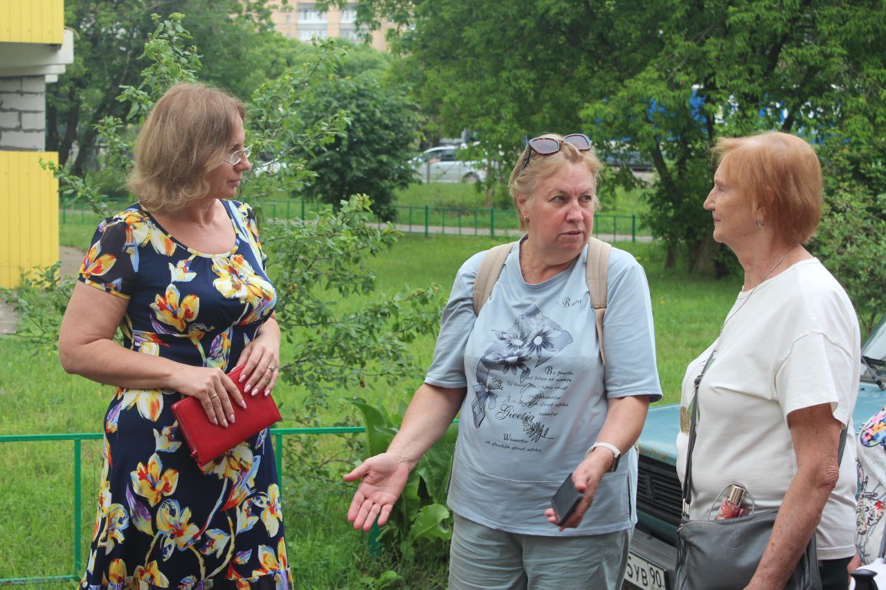 Встреча с жителями дома №11А по улице Проспект Мира