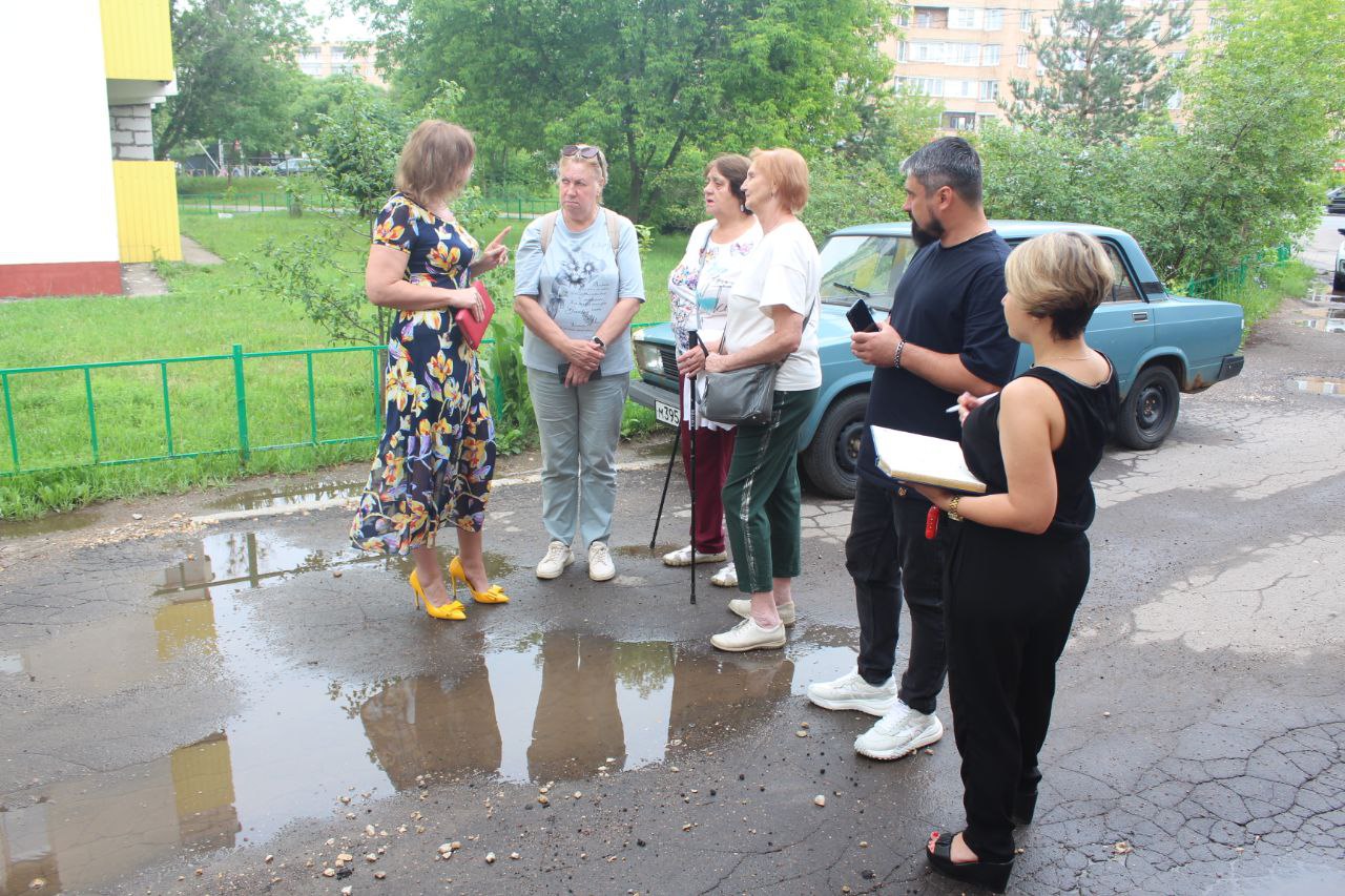 Встреча с жителями дома №11А по улице Проспект Мира