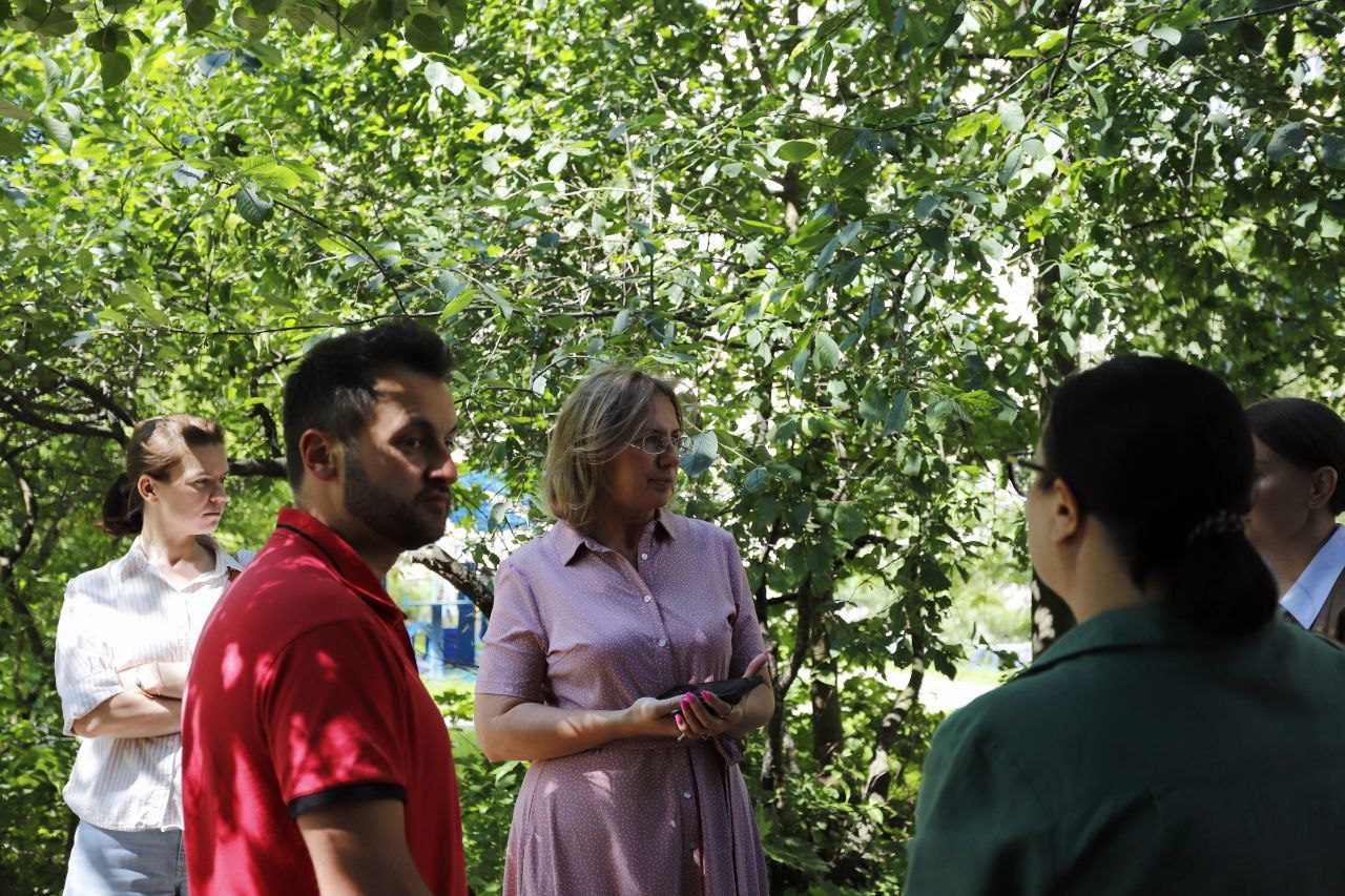 Обход территории и встреча с жителями дома №31 по Проспекту Мира