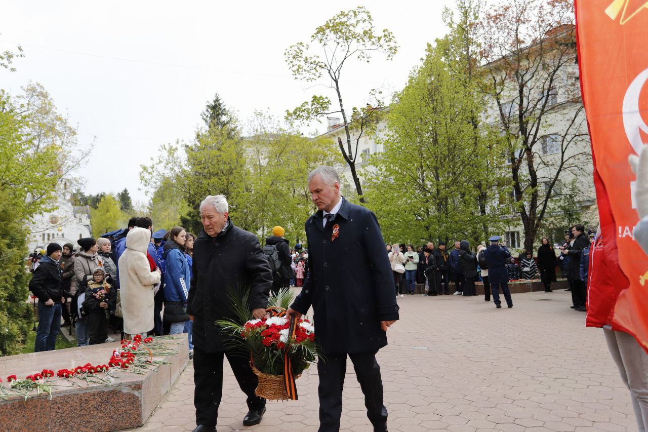 9 мая почтили память фрязинцев, которые не вернулись с фронта в годы Великой Отечественной войны