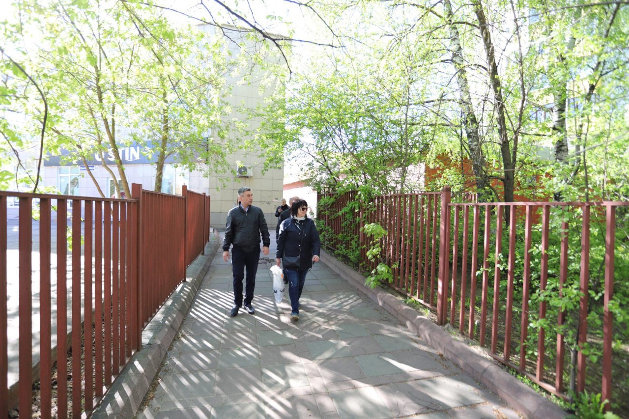 Первый заместитель главы г.о. Фрязино встретился с жителями