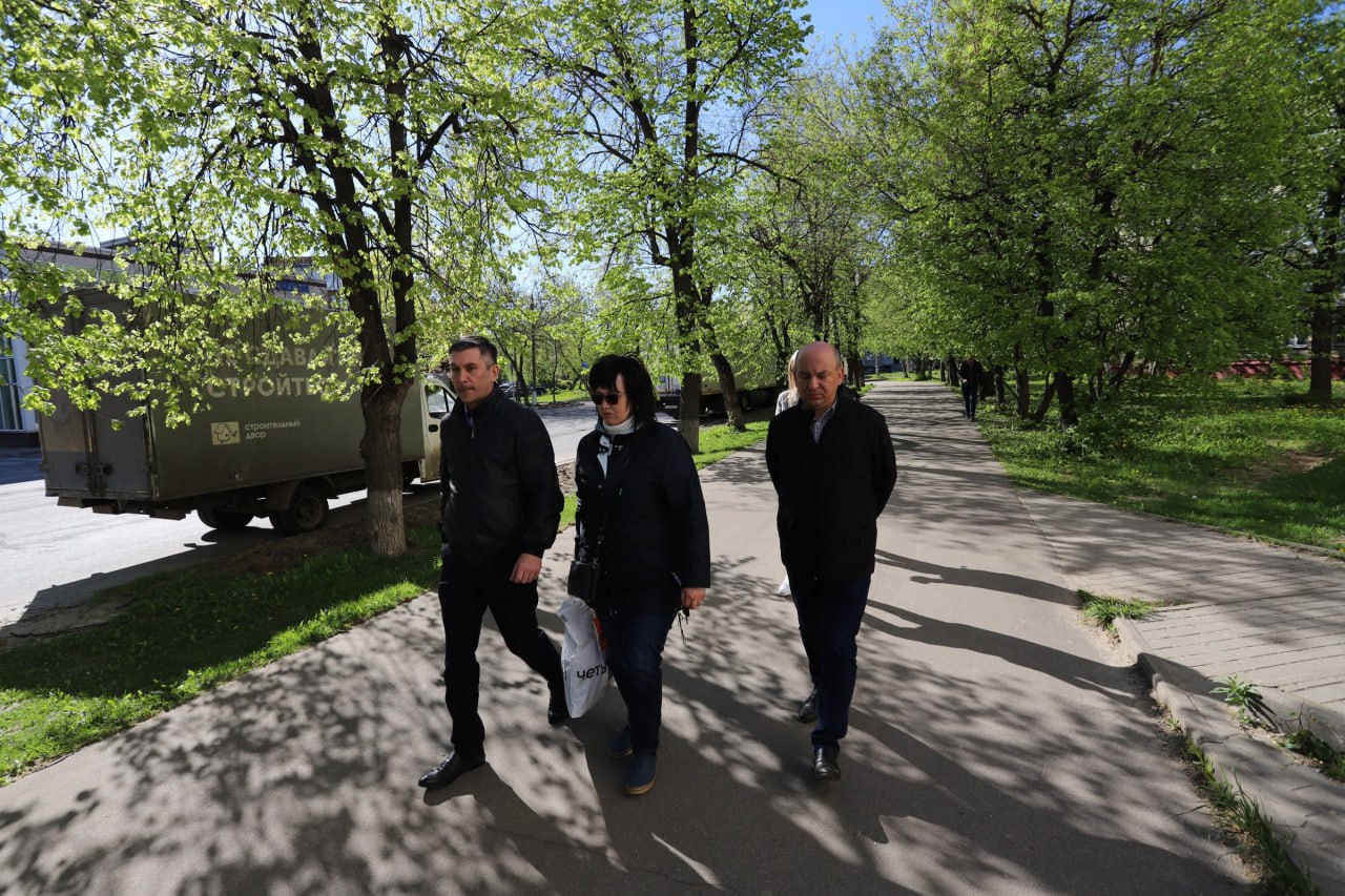 Первый заместитель главы г.о. Фрязино встретился с жителями