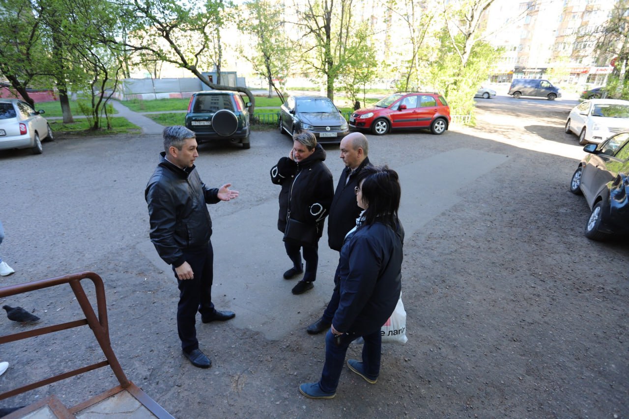 Первый заместитель главы г.о. Фрязино встретился с жителями