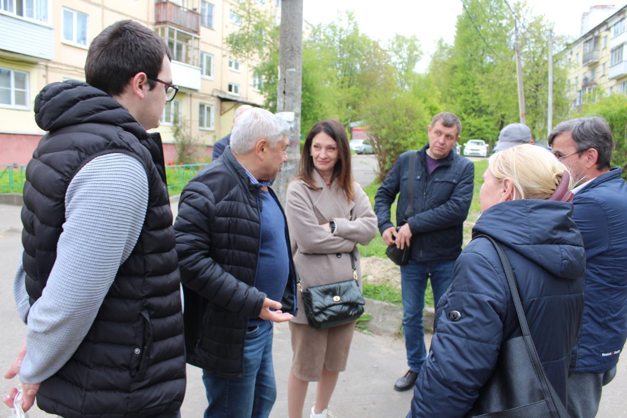 Встреча с жителями дома № 26 по улице Ленина