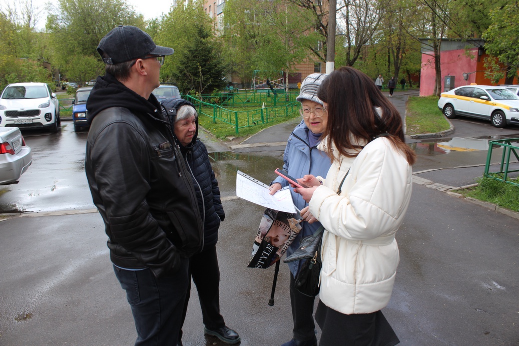 Встреча с жителями дома № 13 по Проспекту Мира