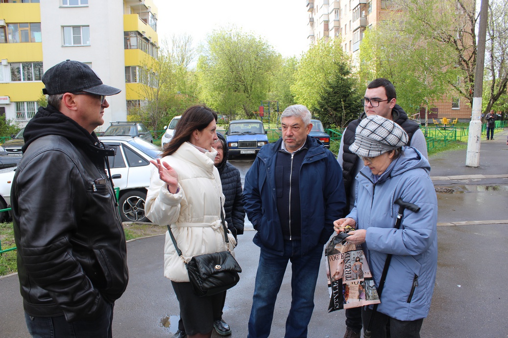 Встреча с жителями дома № 13 по Проспекту Мира