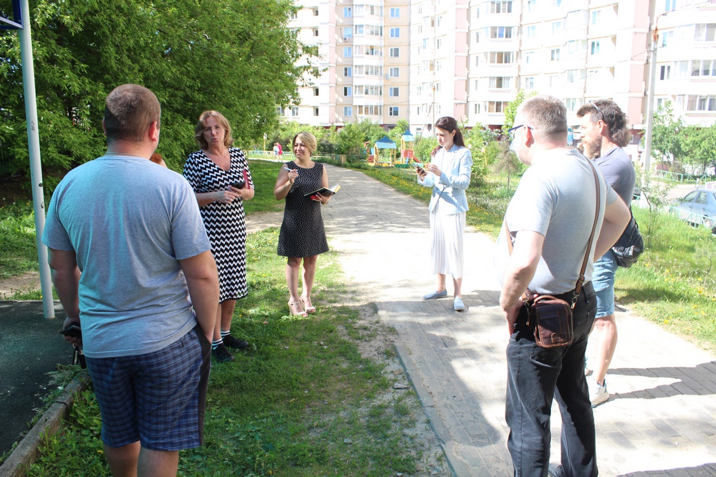 Встреча с жителями многоквартирного дома №31 по Проспекту Мира