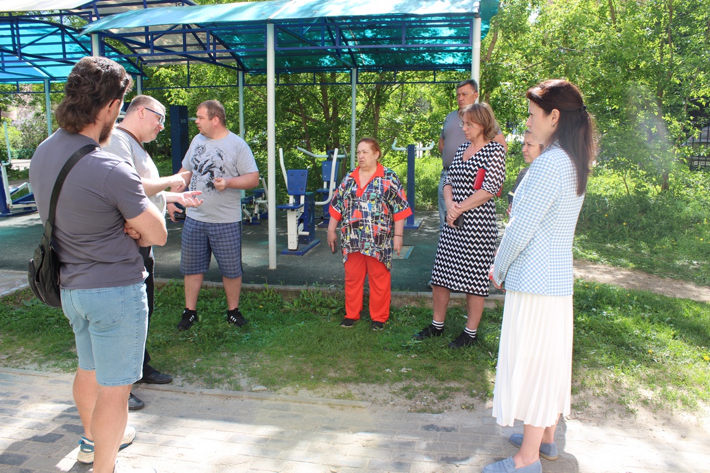 Встреча с жителями многоквартирного дома №31 по Проспекту Мира