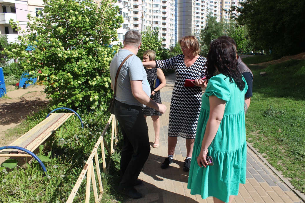 Встреча с жителями многоквартирного дома №31 по Проспекту Мира