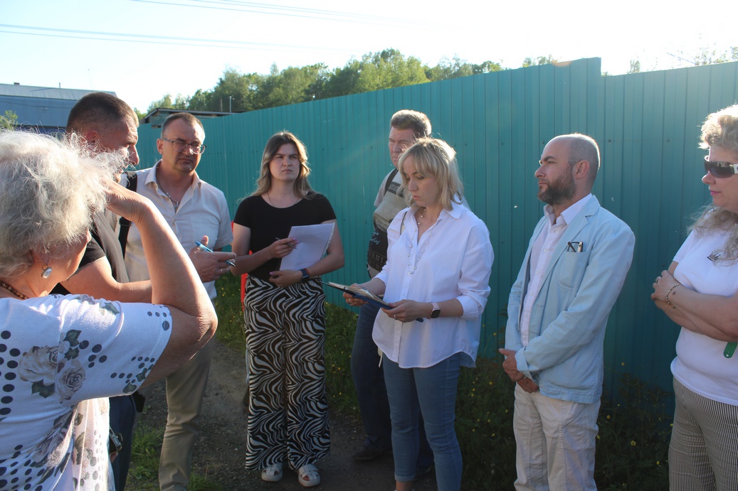 Встреча с жителями в СНТ «Восход»