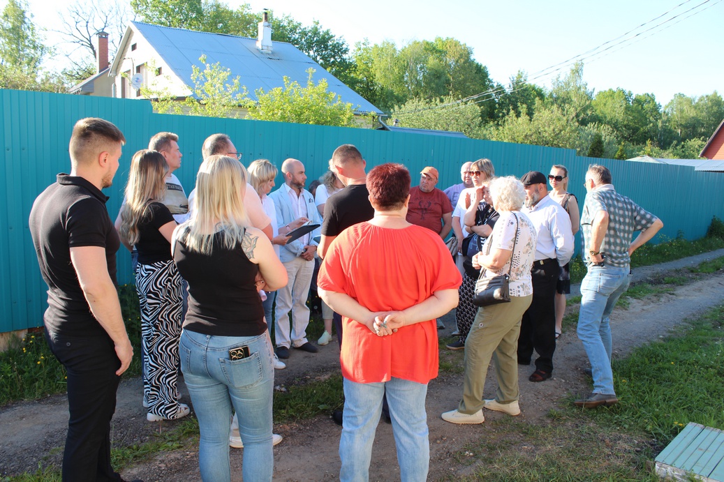 Встреча с жителями в СНТ «Восход»