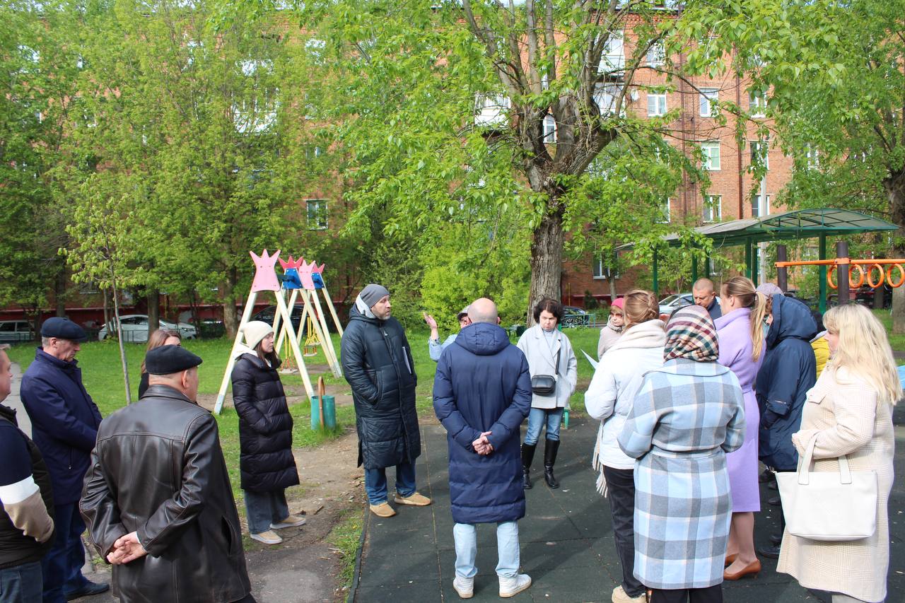 Встреча с жителями дома 17 по улице Вокзальная