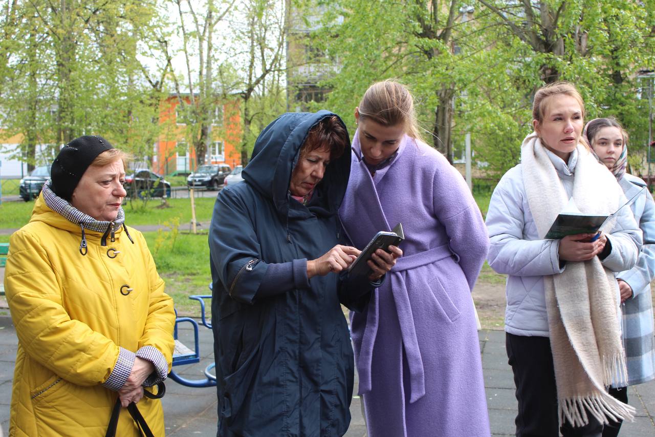 Встреча с жителями дома 17 по улице Вокзальная