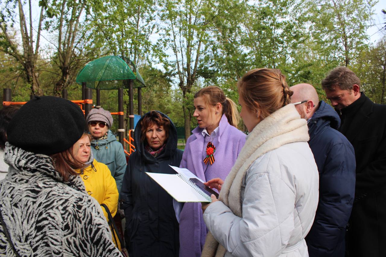 Встреча с жителями дома 17 по улице Вокзальная