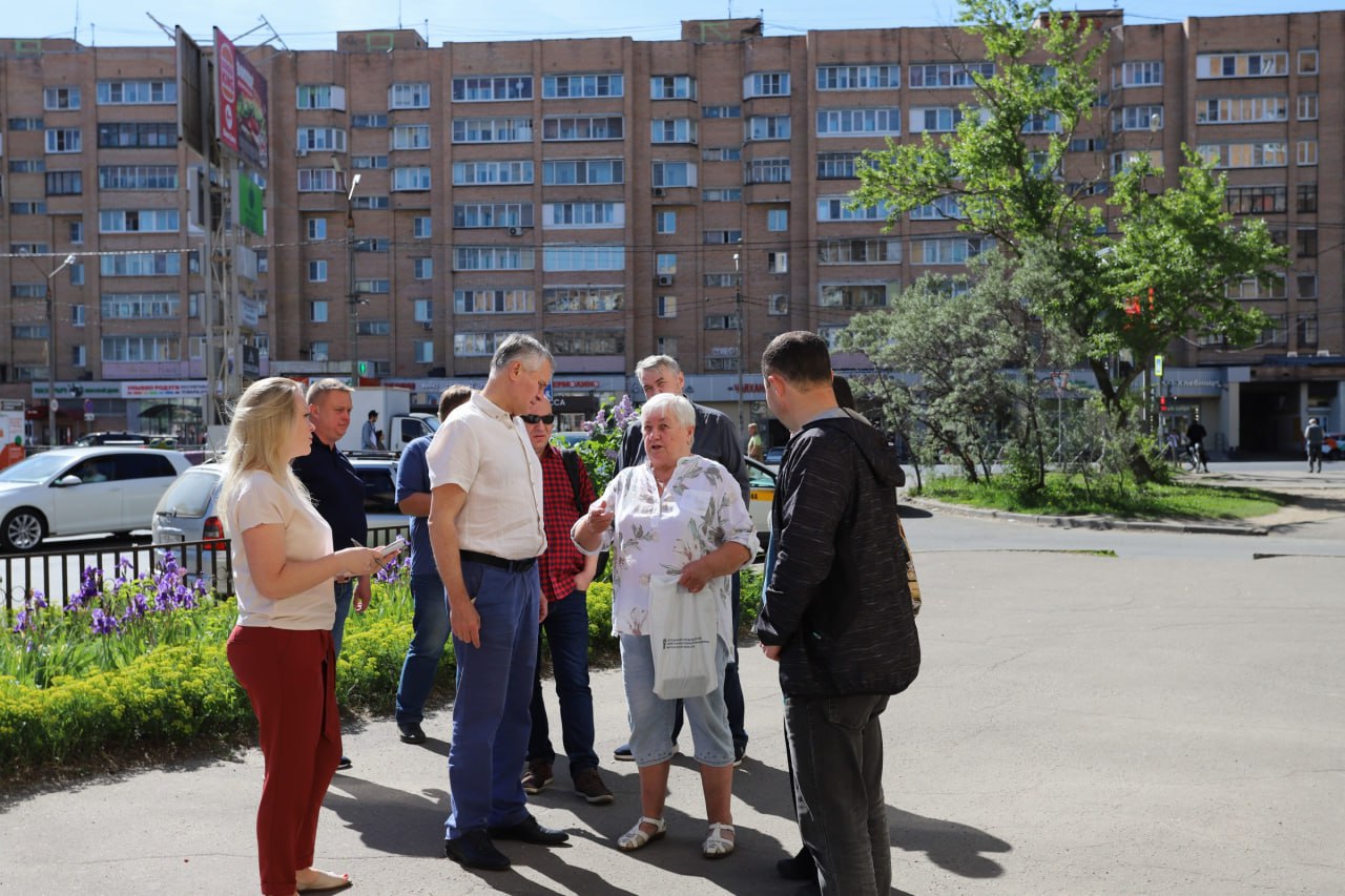 Глава городского округа Фрязино Дмитрий Воробьев встретился с жителями по итогам прошедшей «выездной администрации»