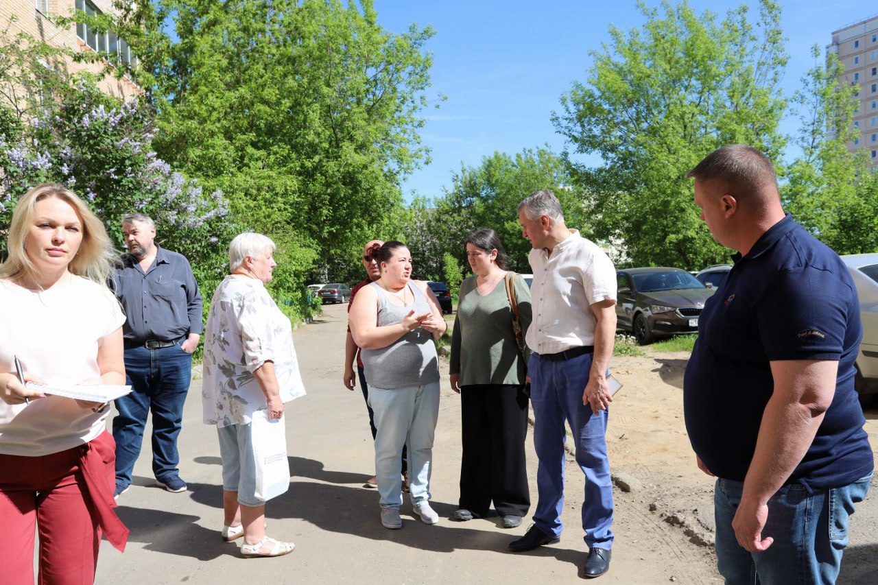 Глава городского округа Фрязино Дмитрий Воробьев встретился с жителями по итогам прошедшей «выездной администрации»