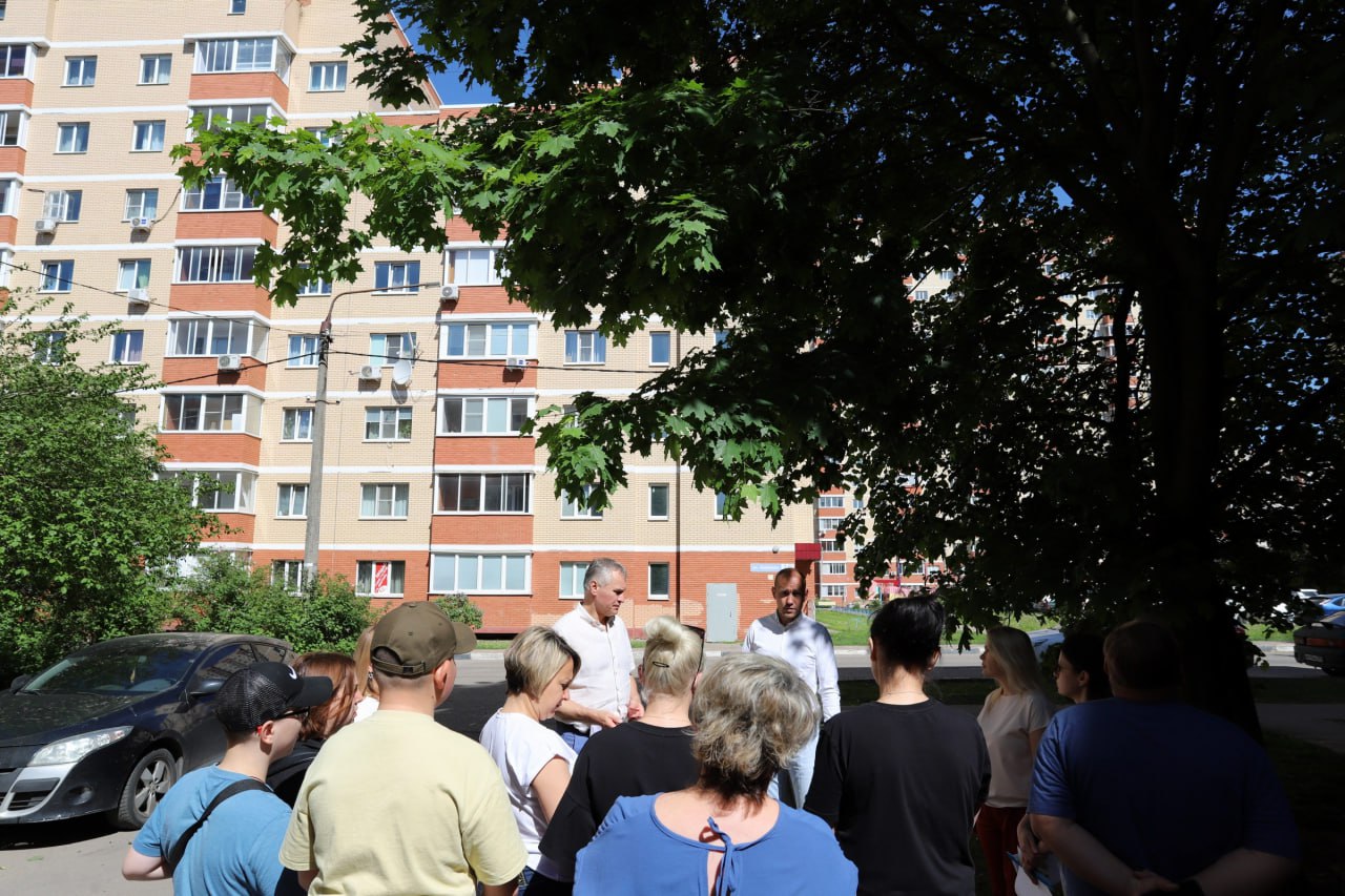 Глава городского округа Фрязино Дмитрий Воробьев встретился с жителями по итогам прошедшей «выездной администрации»