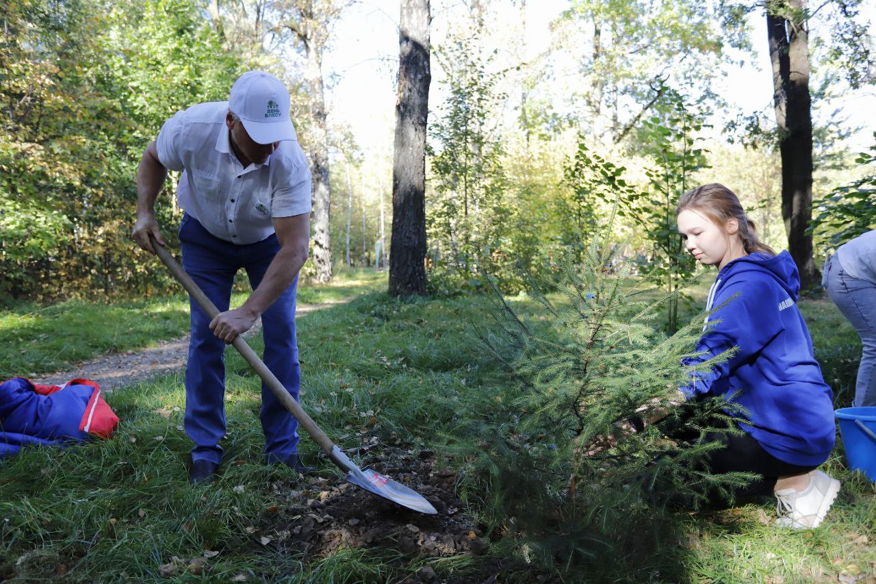 Фрязинцы приняли участие в региональной акции «День в лесу. Сохраним лес вместе»🌳