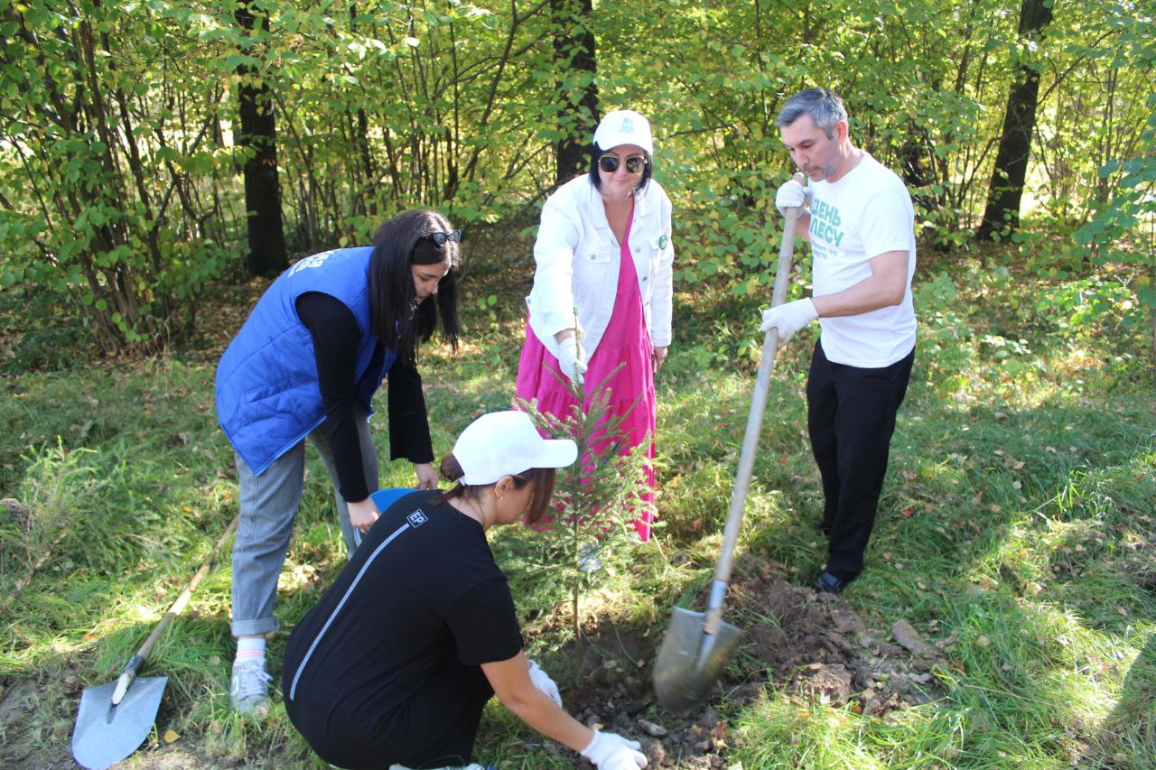 Фрязинцы приняли участие в региональной акции «День в лесу. Сохраним лес вместе»🌳