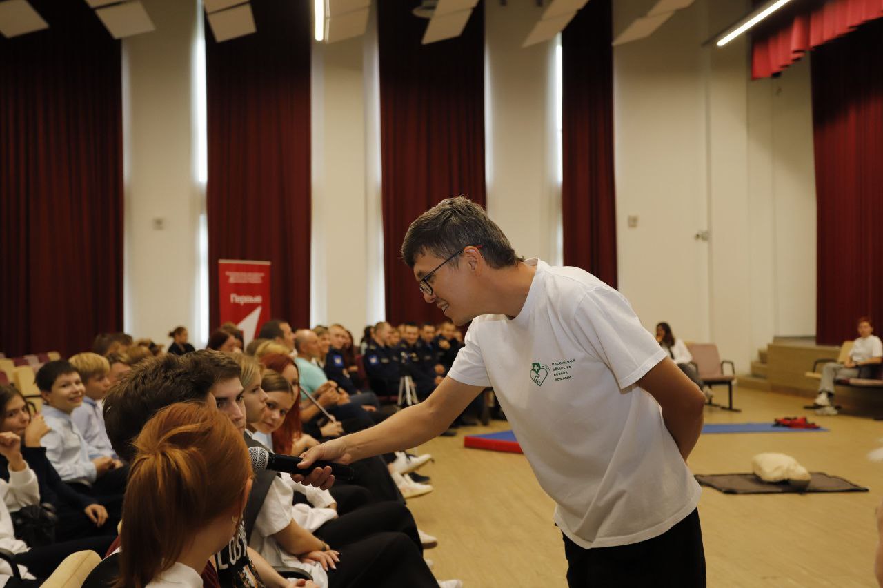 Школьники Наукограда из числа активистов «Движения Первых» готовятся к чемпионату по оказанию первой помощи