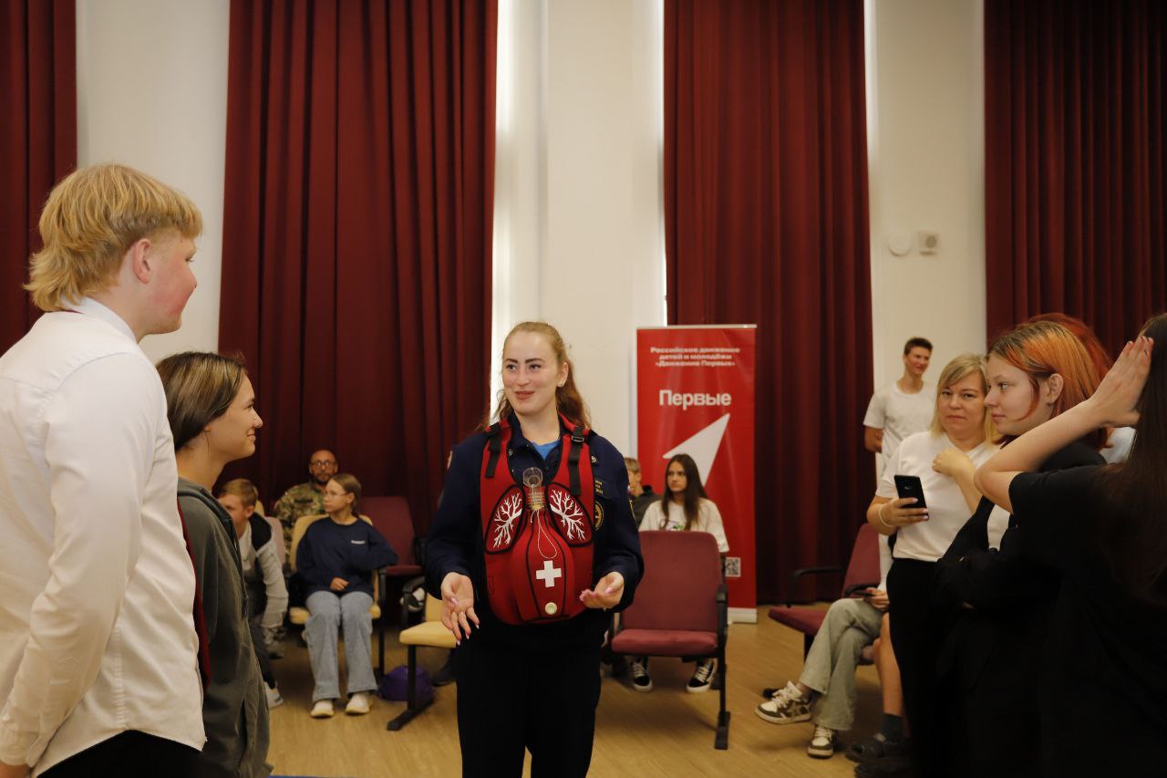 Школьники Наукограда из числа активистов «Движения Первых» готовятся к чемпионату по оказанию первой помощи
