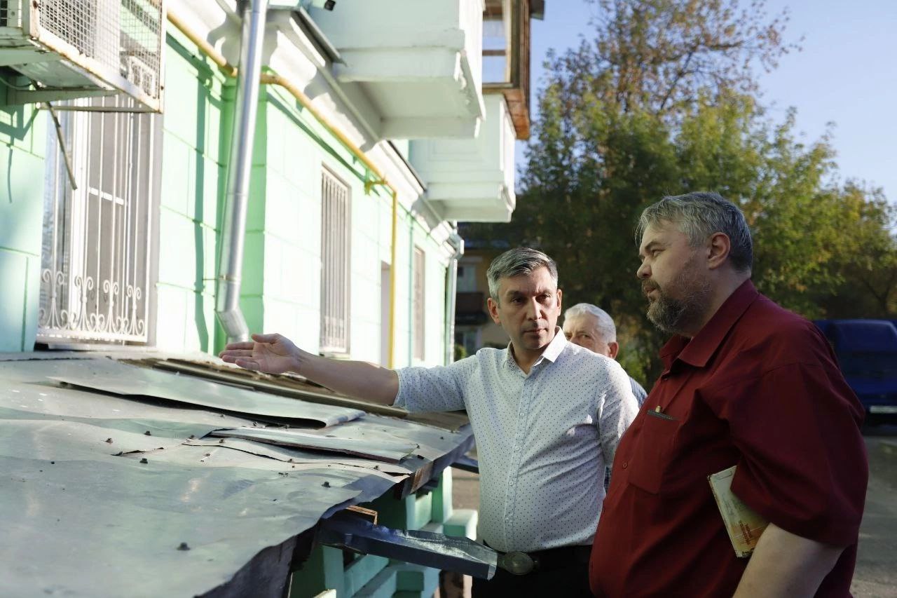 Первый заместитель главы городского округа Фрязино Нодар Бощеван провёл традиционный обход территории