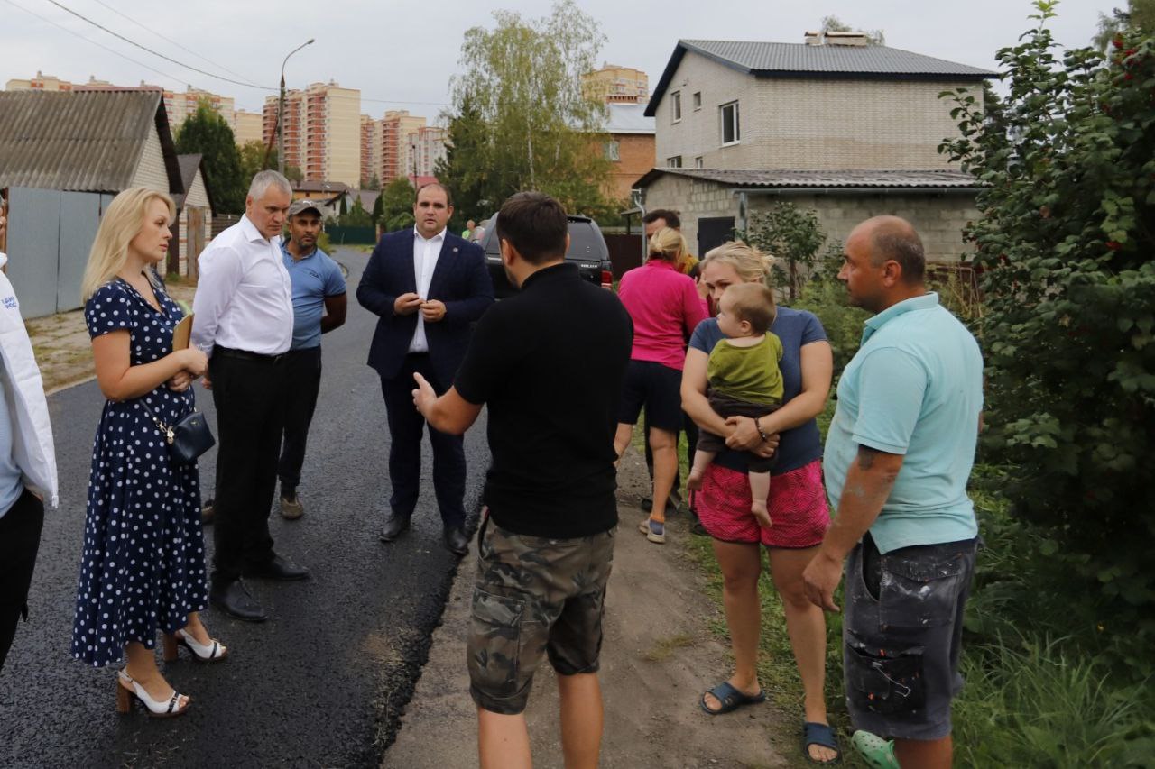 Глава городского округа Фрязино Дмитрий Воробьев встретился с жителями частного сектора по улице Попова