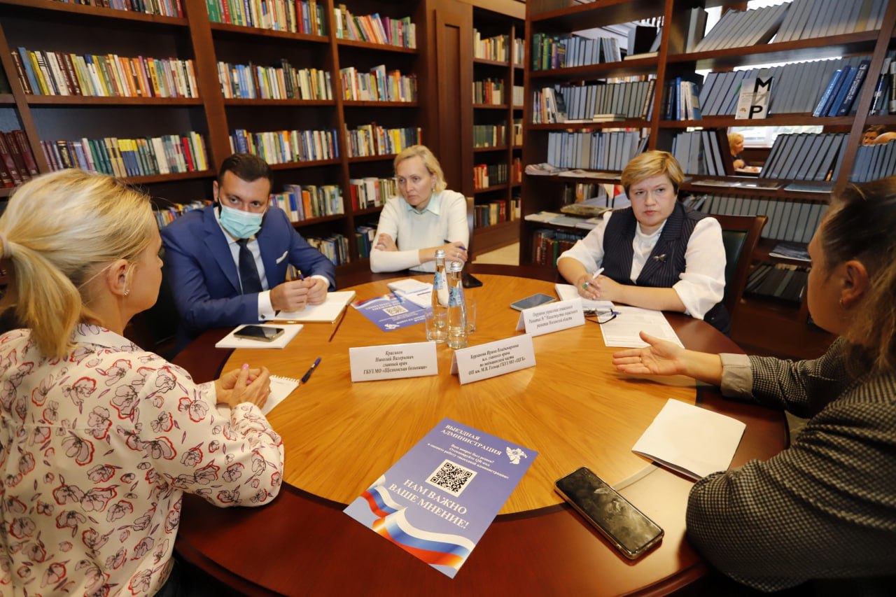 На территории АО «НПП «Исток» им. Шокина» прошел открытый прием жителей