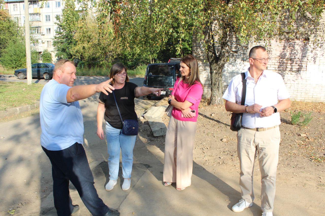 Заместитель главы городского округа Фрязино Виктория Оганезова провела встречу с жителями дома №3Б по улице Советской