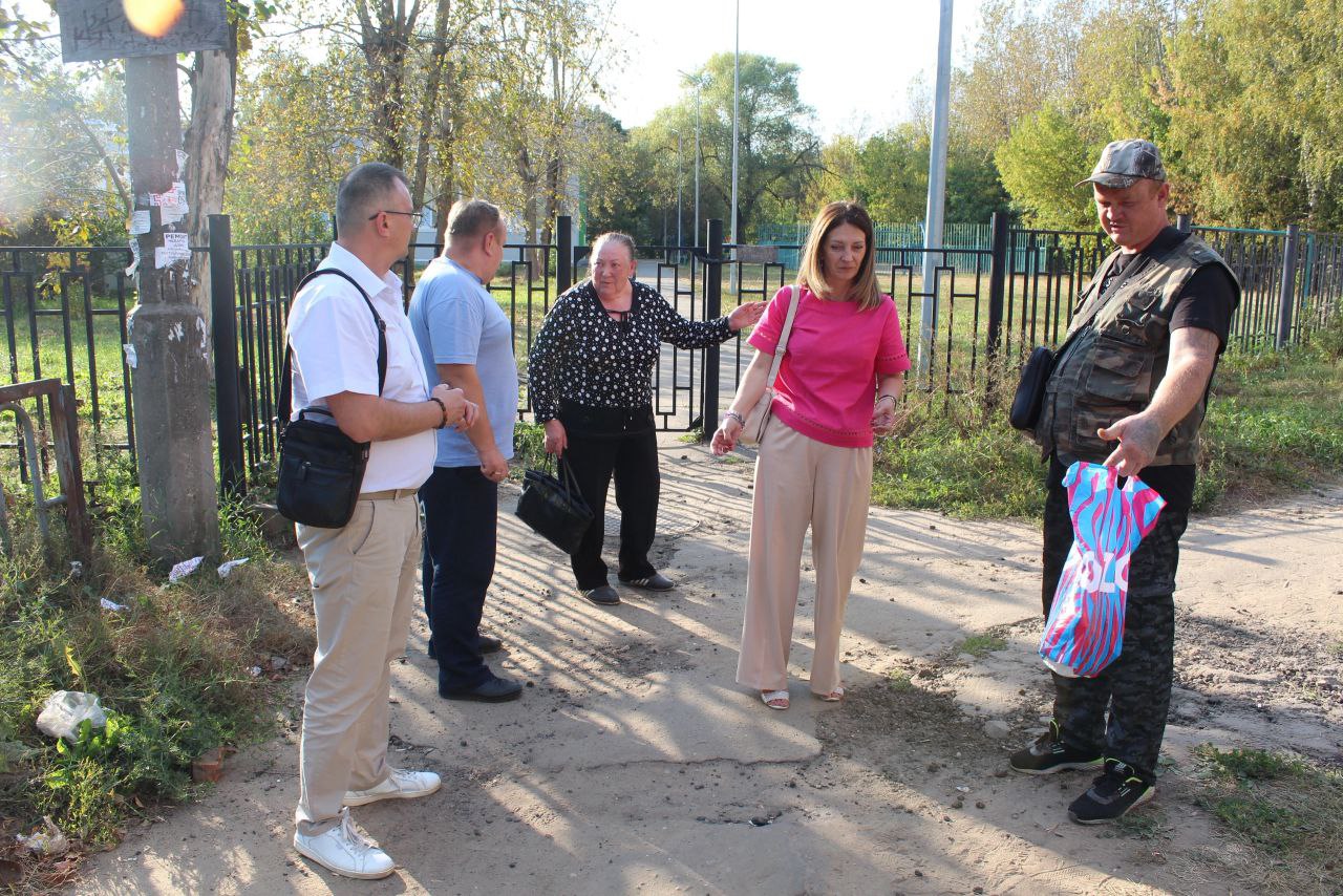 Заместитель главы городского округа Фрязино Виктория Оганезова провела встречу с жителями дома №3Б по улице Советской