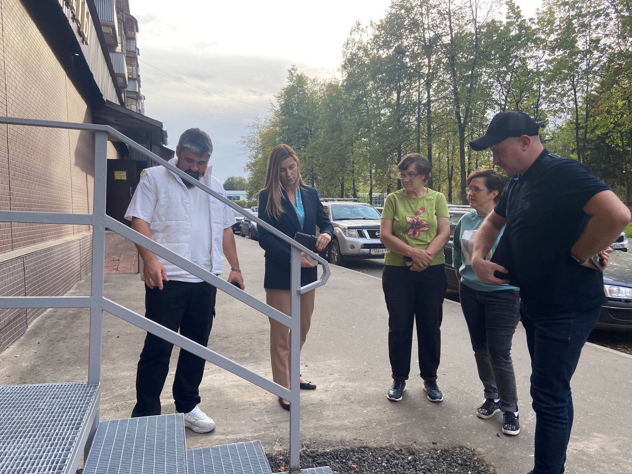 Встреча с жителями многоквартирных домов №17 и №19, расположенных на улице Вокзальной