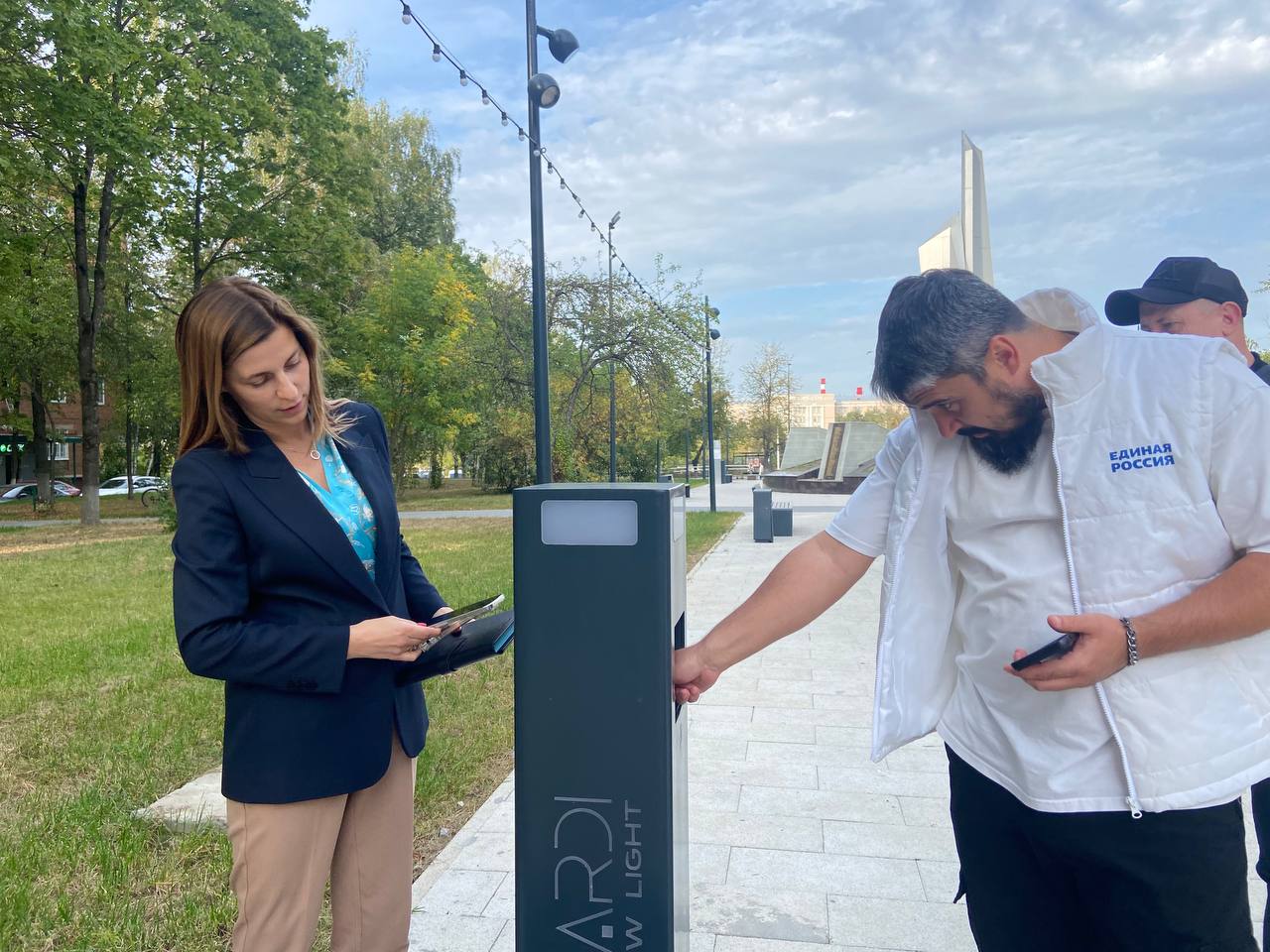 Встреча с жителями многоквартирных домов №17 и №19, расположенных на улице Вокзальной