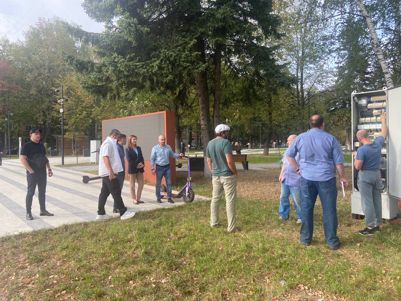 Встреча с жителями многоквартирных домов №17 и №19, расположенных на улице Вокзальной