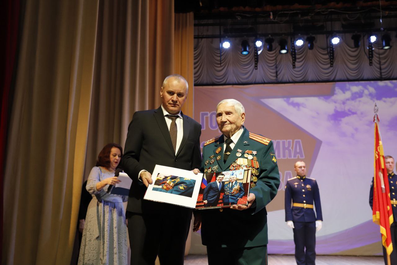 Во дворце культуры «Исток» прошло традиционное масштабное мероприятие, посвященное Дню защитника Отечества