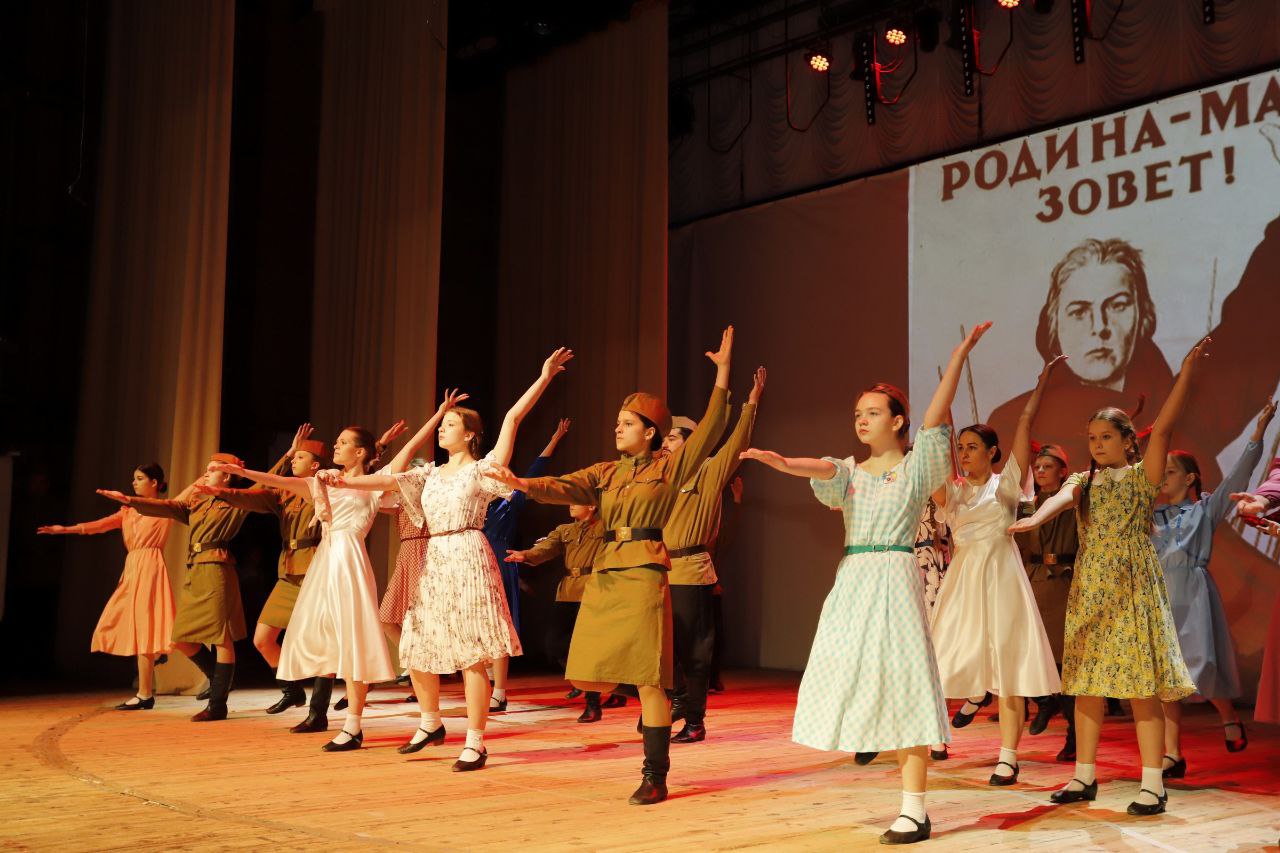 Во дворце культуры «Исток» прошло традиционное масштабное мероприятие, посвященное Дню защитника Отечества