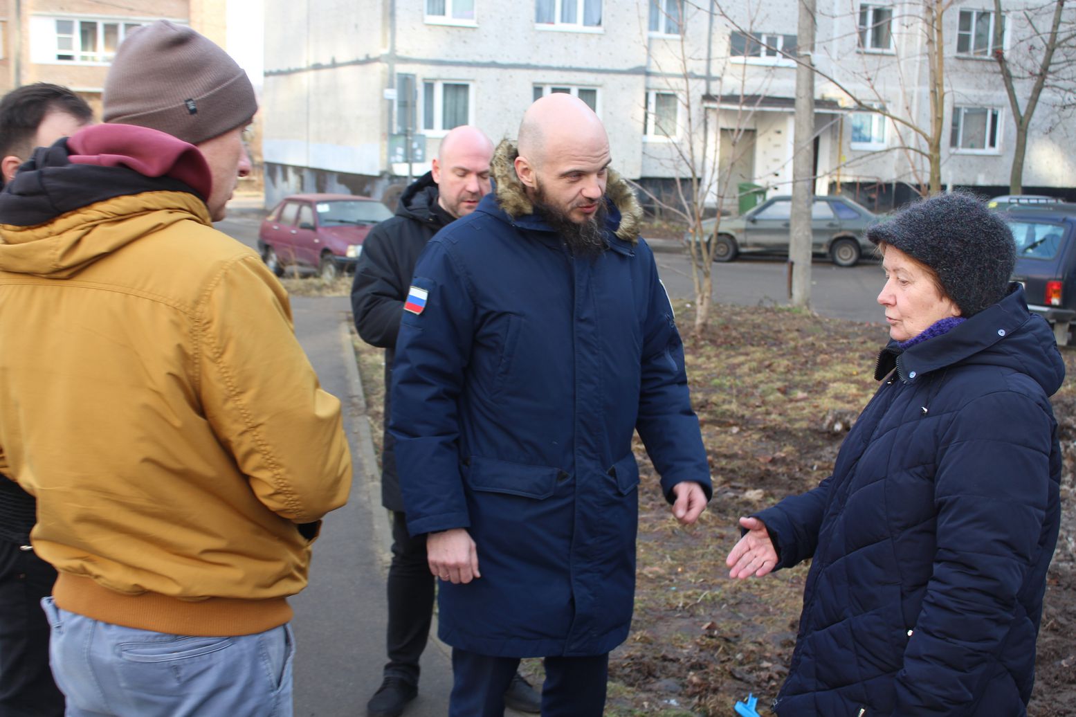 Встреча с жителями домов №7 и №9 по проезду Десантников