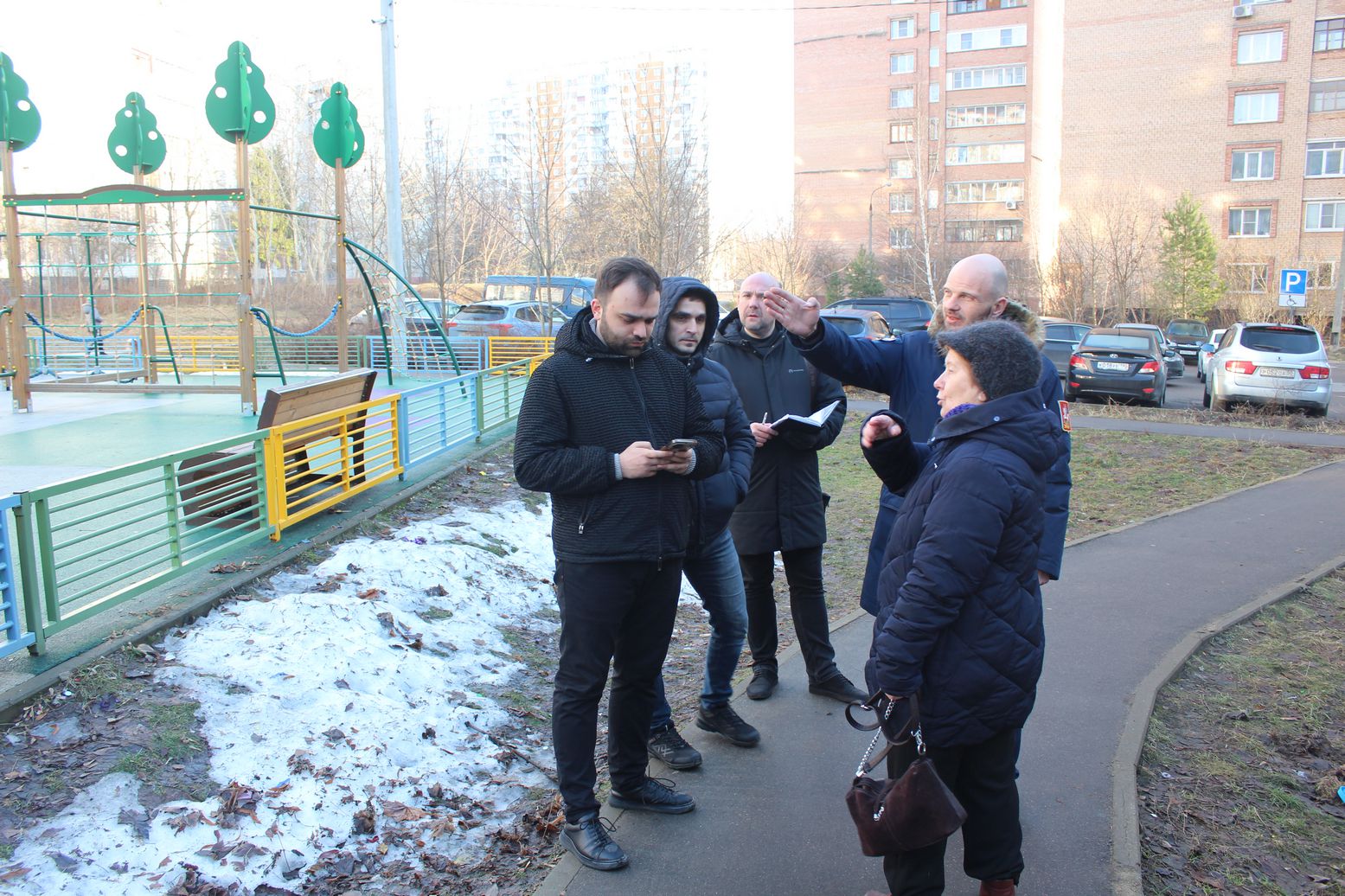 Встреча с жителями домов №7 и №9 по проезду Десантников