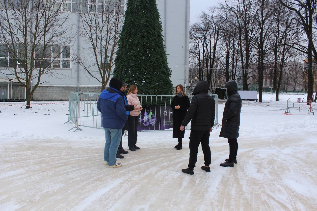 Наталия Князева, заместитель главы городского округа Фрязино, посетила спортивную школу «Олимп»