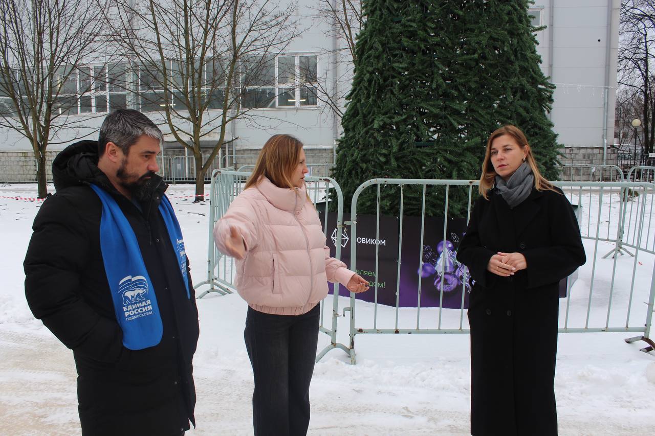 Наталия Князева, заместитель главы городского округа Фрязино, посетила спортивную школу «Олимп»